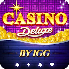 Deluxe Vegas — colourful social gaming artwork with lobby flair.